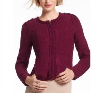 Cabi Britt Boucle Jacket #530-Size 14